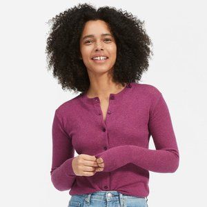 Everlane Cashmere Crew Cardigan, Sz XS